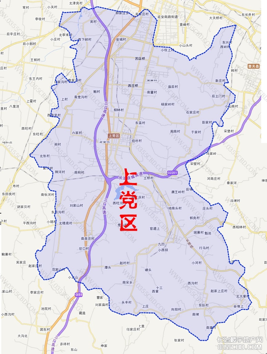 天地图"中的长治市潞州区长治市委于去年6月审议通过的《全市行政